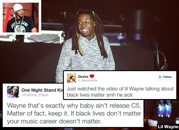 Lil Wayne Bashes Black Lives Matter Movement
